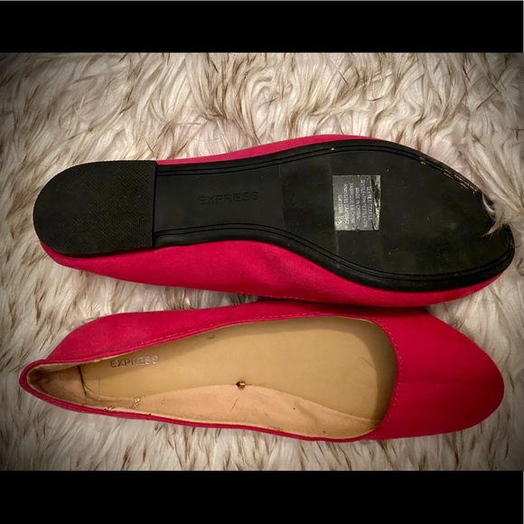 Express pink flats size 9 - Picture 3 of 6